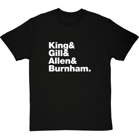 Gang Of Four Line-Up T-Shirt