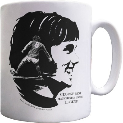 George Best: Manchester United Legend Ceramic Mug