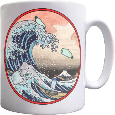 The Great Wave Off Kanagawa (Ocean Plastics) Ceramic Mug