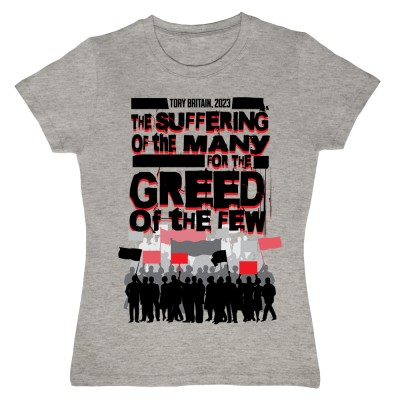 The Suffering of the Many for the Greed of the Few