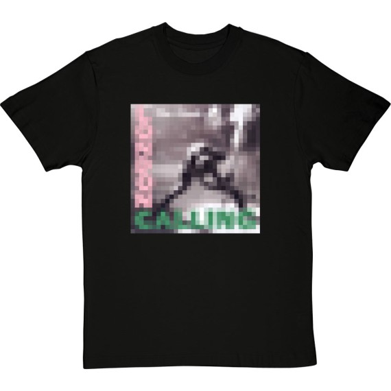 Smashing Bass: Pixelated Artwork T-Shirt