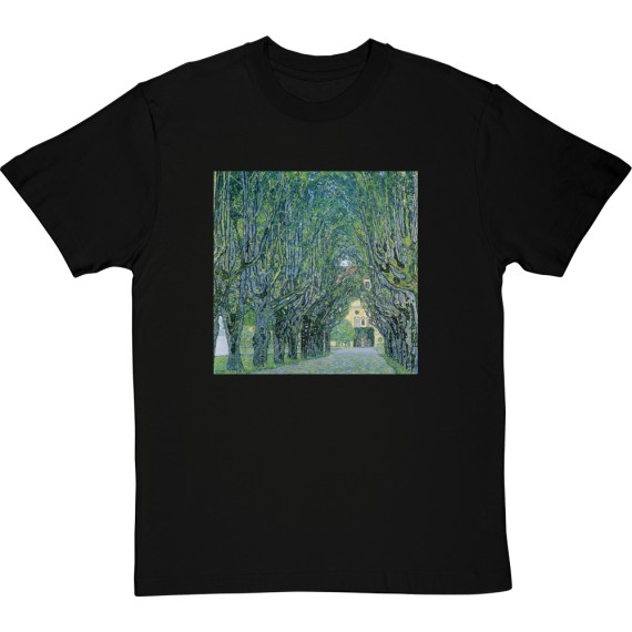 Gustav Klimt "Avenue to Schloss Kammer" T-Shirt