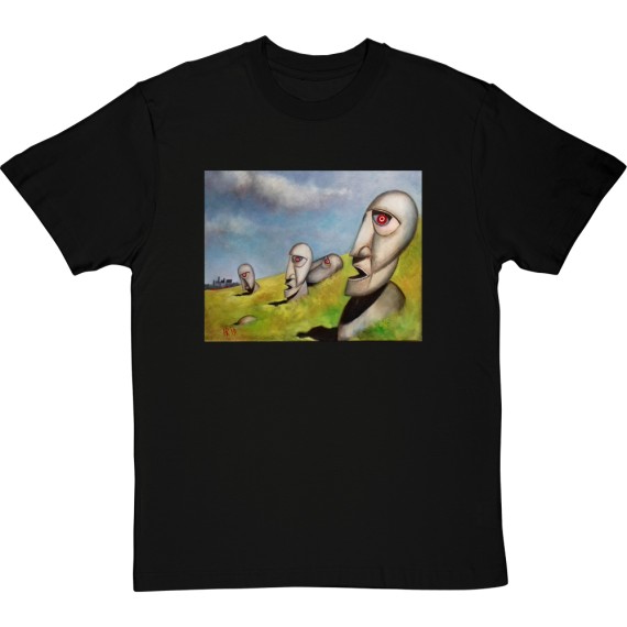Easter Island Division Bell by Hadrian Richards T-Shirt