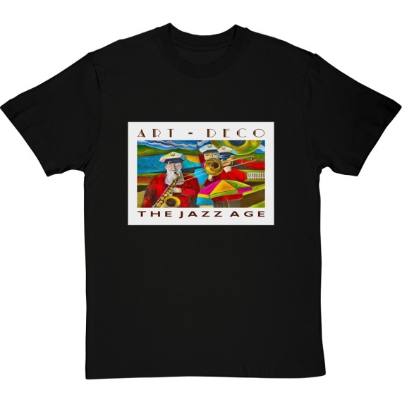 Art Deco The Jazz Age by Hadrian Richards T-Shirt