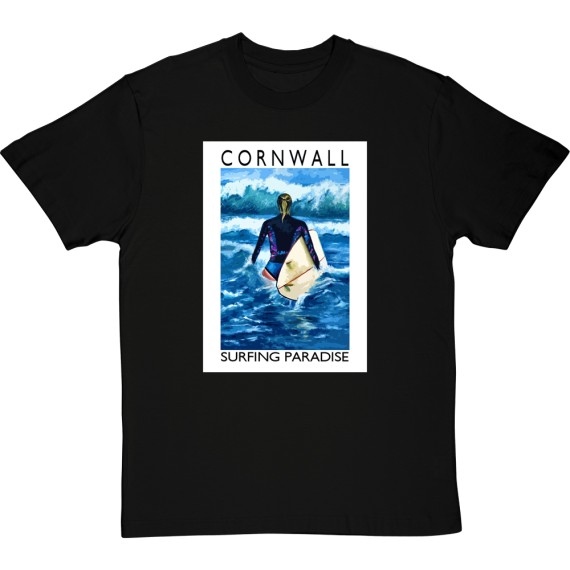 Cornwall: Surfing Paradise by Hadrian Richards T-Shirt