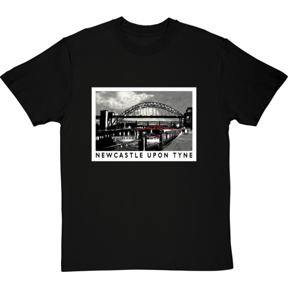 Newcastle upon Tyne by Hadrian Richards T-Shirt