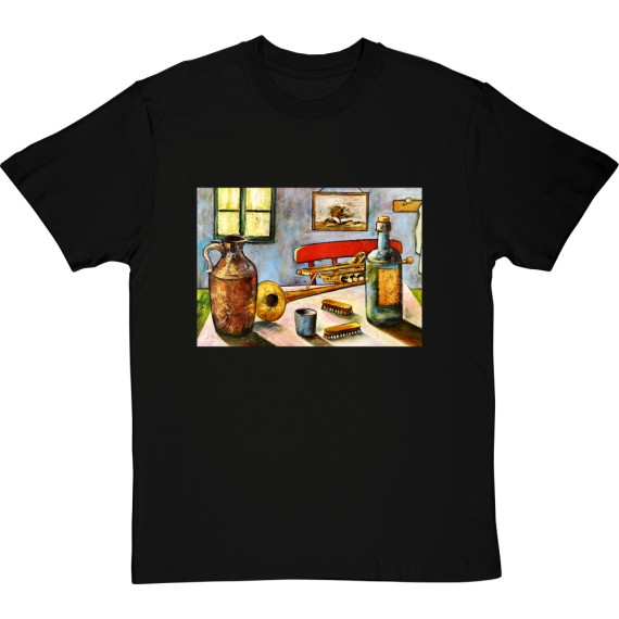 Van Gogh's Trumpet by Hadrian Richards T-Shirt