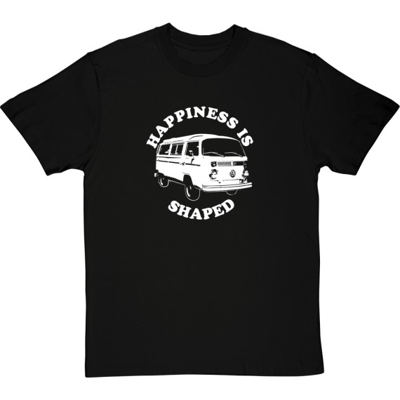 Happiness Is Camper Shaped T-Shirt