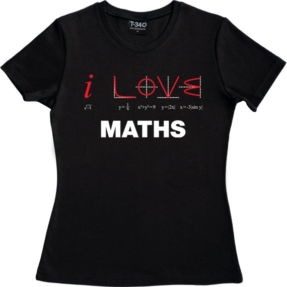I Love Maths T-Shirt