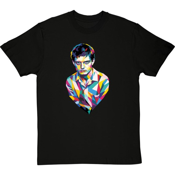 Ian Curtis Polygon Portrait T-Shirt