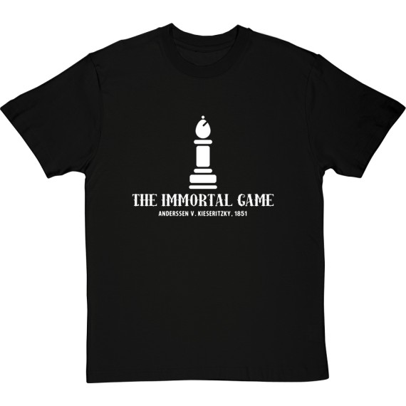 The Immortal Game: Anderssen v Kieseritzky 1851 T-Shirt
