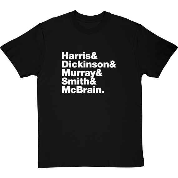 Iron Maiden T Shirt Line-Up T-Shirt