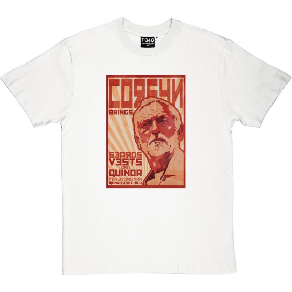 Jeremy Corbyn Poster T-Shirt