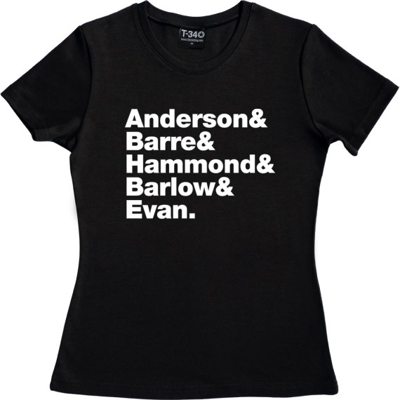 Jethro Tull Line-Up T-Shirt