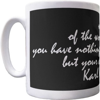 Karl Marx "Workers" Quote Ceramic Mug