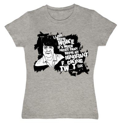 Kathy Burke "Woke" Quote (Censored)