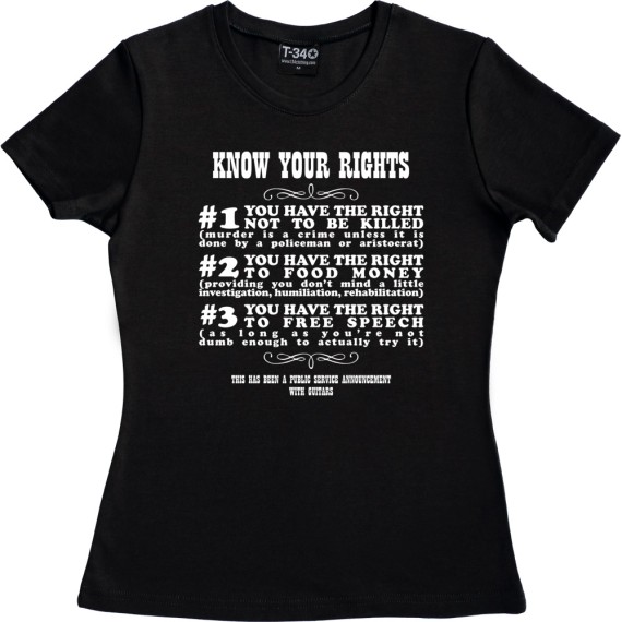 Know Your Rights T-Shirt