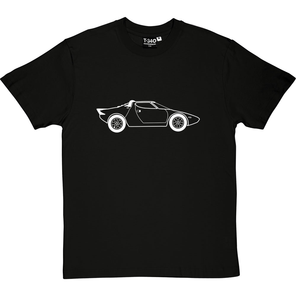 Multiple Colors and Sizes Lancia Stratos T-Shirt for Men Italian Classic Car