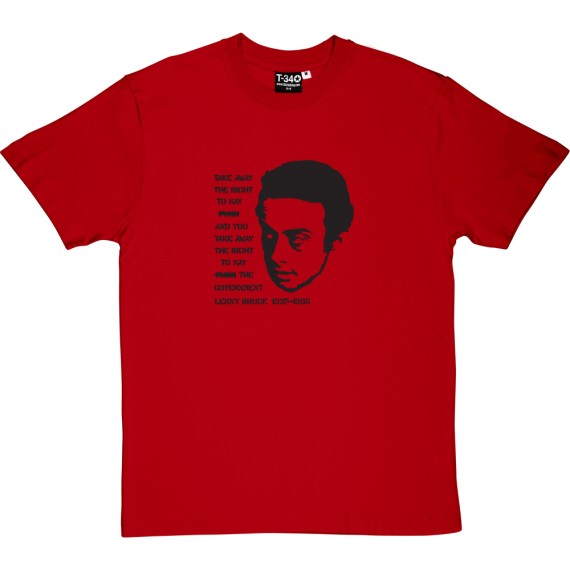 Lenny Bruce "Fuck the Government" T-Shirt