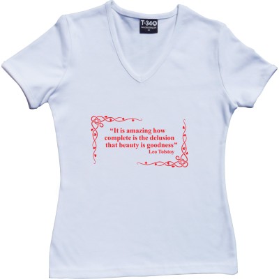 Leo Tolstoy Beauty Delusion Quote