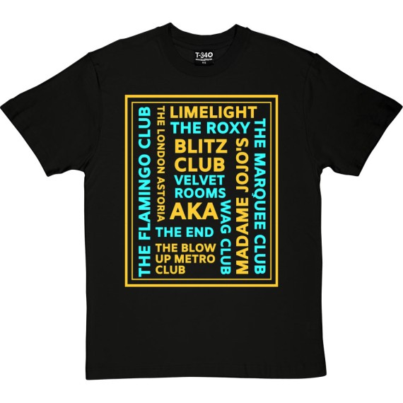 London West End Nightclubs T-Shirt