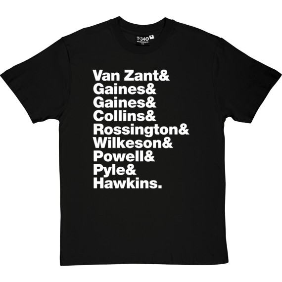 Lynyrd Skynyrd Line-Up T-Shirt