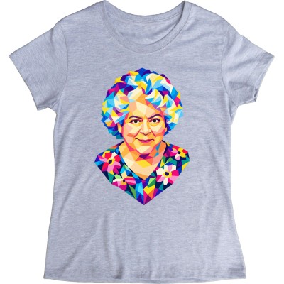Miriam Margoyles Polygon Portrait