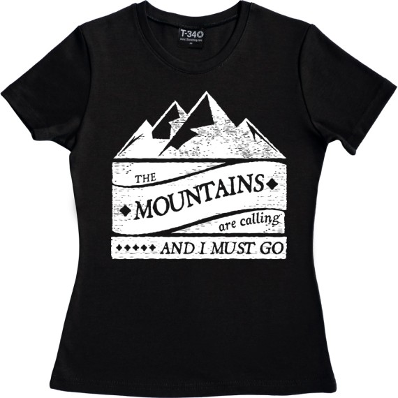 The Mountains Are Calling and I Must Go T-Shirt