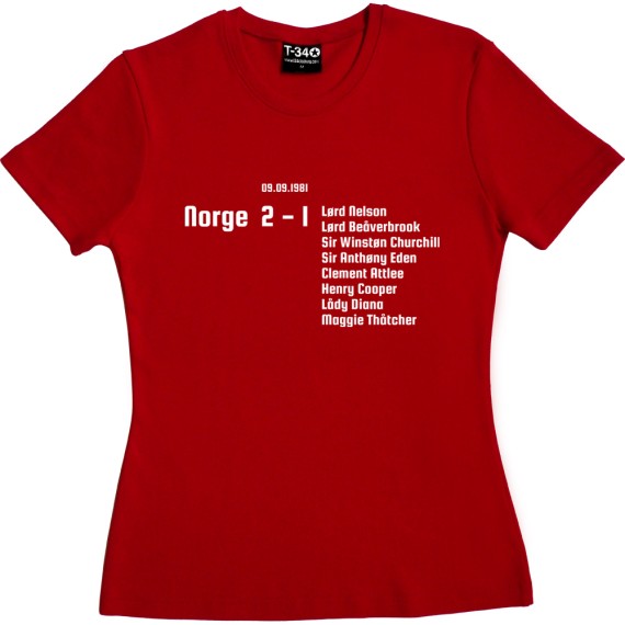 Norge 2 - England 1 (Your Boys Took One Hell Of A Beating) T-Shirt