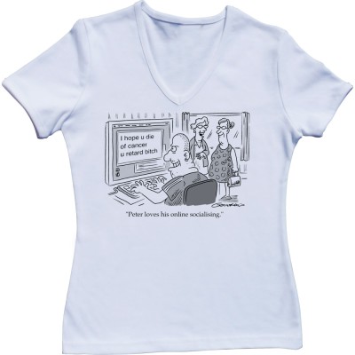 Peter Loves His Online Socialising