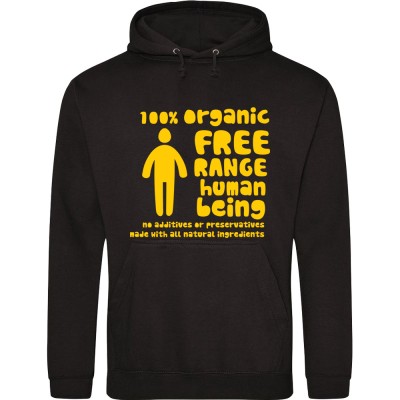 100% Organic Free Range Human Being