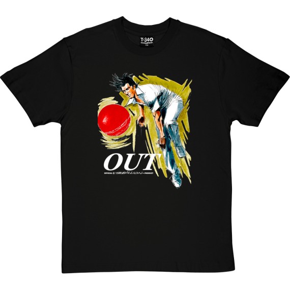 Out! Fast Bowler In Action T-Shirt