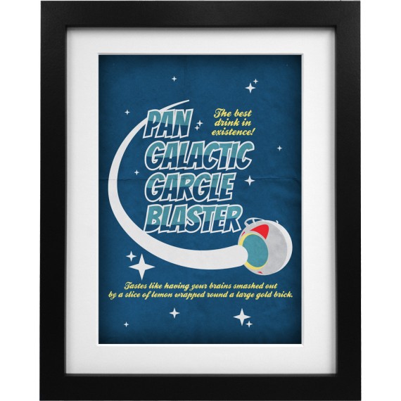 Pan Galactic Gargle Blaster (Logo) Art Print