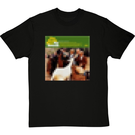 Pets at the Beach: Pixelated Artwork T-Shirt