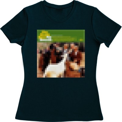 Pets at the Beach: Pixelated Artwork