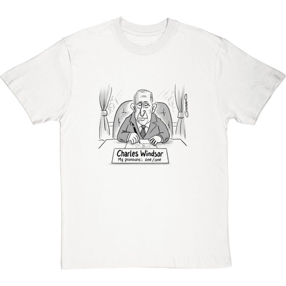 Prince Charles Pronouns T-Shirt