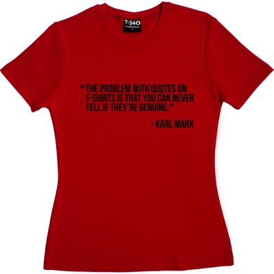 The Problem With Quotes On T-Shirts...