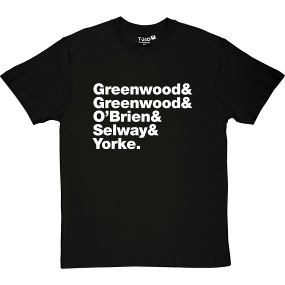 Radiohead Line-Up T-Shirt