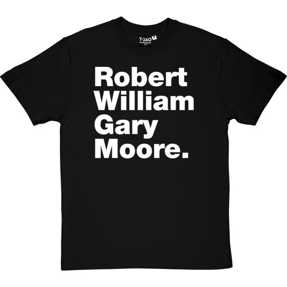 Robert William Gary Moore T-Shirt