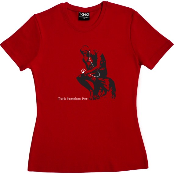 Rodin's I Think T-Shirt