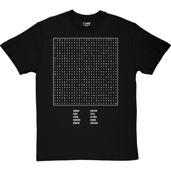 Scientist Word Search T-Shirt