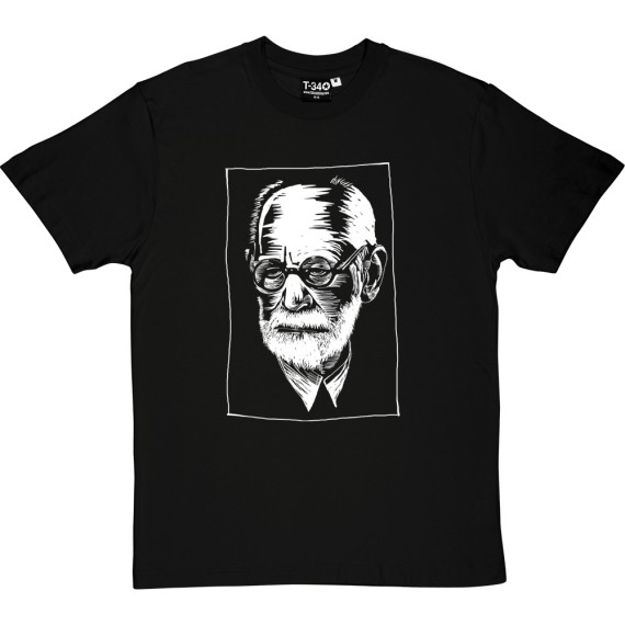 Sigmund Freud Woodcut T-Shirt