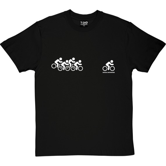 Social Distancer (Cyclist) T-Shirt