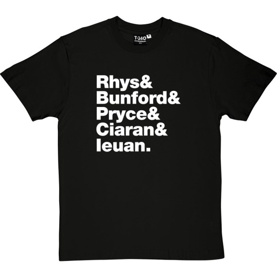 Super Furry Animals Line-Up T-Shirt