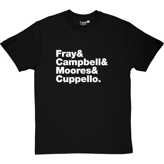 The Courteeners Line-Up T-Shirt