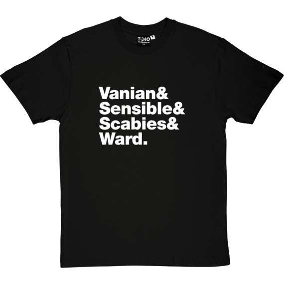 The Damned Line-Up T-Shirt