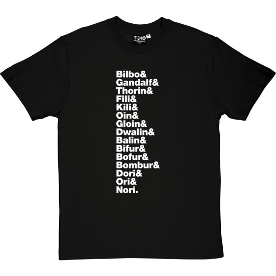 The Hobbit Line-Up T-Shirt