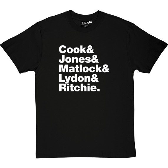 The Sex Pistols Line-Up T-Shirt