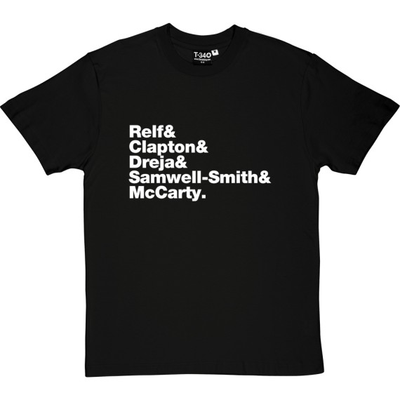 The Yardbirds Line-Up T-Shirt