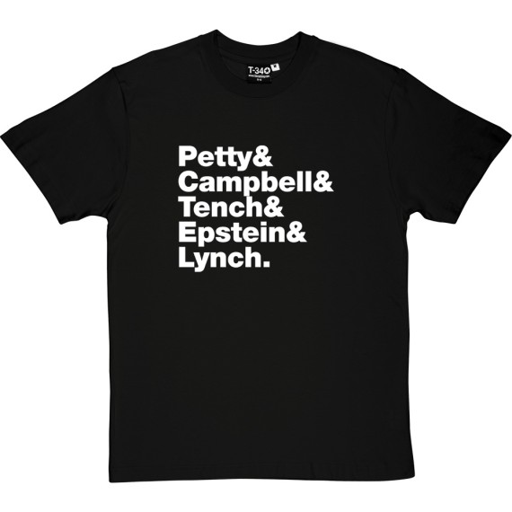 Tom Petty and the Heartbreakers Line-Up T-Shirt